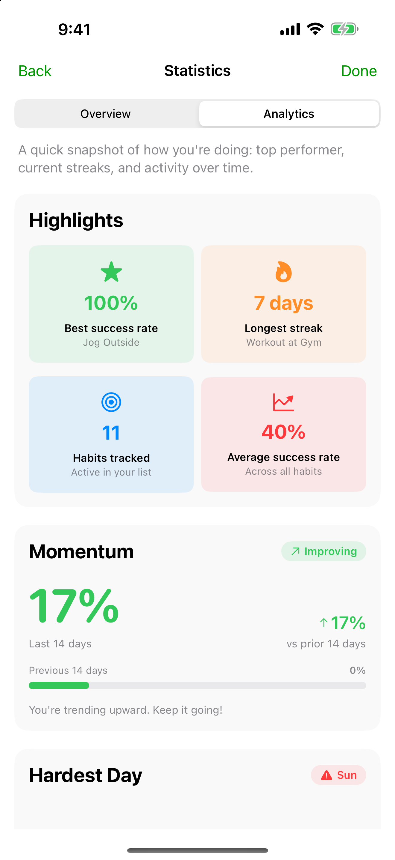 Analytics